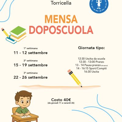 Mensa e doposcuola_settembre_torricella